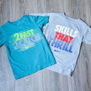 BUNDLE: Nike t-shirt & long sleeve shirt
